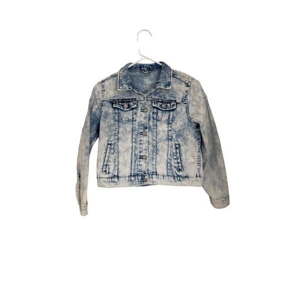 Denim Wash Jean Jacket (Youth 10-12) - Picture 1 of 5